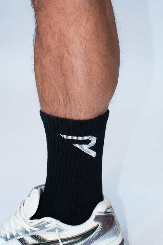 R Logo Socks